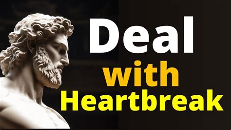 How do Stoics deal with heartbreak?